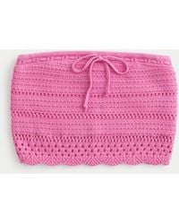 Hollister - Crochet-style Tube Top - Lyst