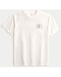 Hollister - Relaxed Crosby St. Records New York Graphic Tee - Lyst