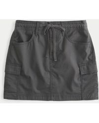 Hollister - Cargo Mini Skirt - Lyst