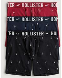 Hollister - Longer-length Boxer Brief 3-pack - Lyst