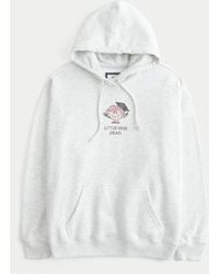 Hollister - Hollister Feel Good Oversized Little Miss Grad Graphic Hoodie - Lyst