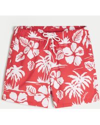 Hollister - Mid-thigh Swim Trunks - Lyst