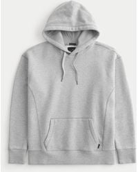 Hollister - Relaxed Heavyweight Hoodie - Lyst