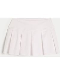Hollister - Gilly Hicks Active Drop-waist Pleated Skortie - Lyst
