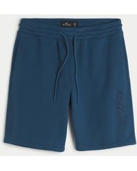 Hollister - Fleece-Shorts mit Logografik, 23 cm - Lyst
