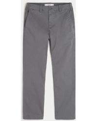 Hollister - Slim Straight Chino Pants - Lyst