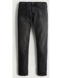 Hollister - Black Skinny Jeans - Lyst