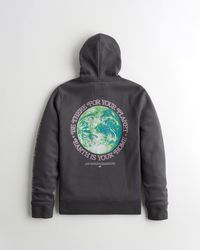 hollister white rose hoodie