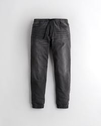 Hollister - Just Like Knit Jeans-Jogger in Relaxed Fit - Lyst