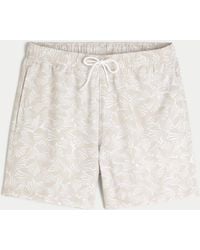 Hollister - Mid-thigh Swim Trunks - Lyst