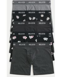 Hollister - Longer-length Boxer Brief 5-pack - Lyst