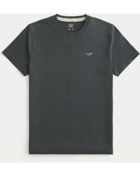 Hollister - Cotton Icon Crew T-shirt - Lyst