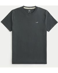 Hollister - Cotton Icon Crew T-shirt - Lyst