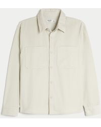 Hollister - Lässige Cord-Hemdjacke - Lyst