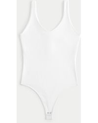 Hollister - Soft Stretch Seamless Fabric Bodysuit - Lyst