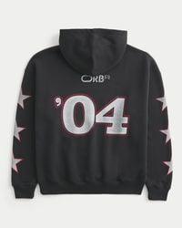 Hollister - Boxy Oracle Red Bull Racing Graphic Hoodie - Lyst