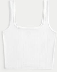 Hollister - Ribbed Seamless Fabric Tank - Lyst