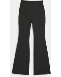 Hollister - Gilly Hicks Active Recharge High Rise Flare Leggings mit Taschen - Lyst