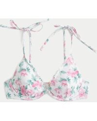 Hollister - Ruffle Underwire Bikini Top - Lyst