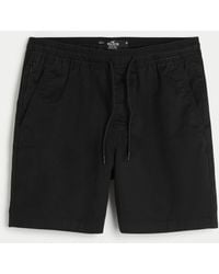 Hollister - Jogger-Shorts aus Twill, 7" - Lyst