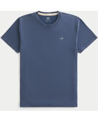 Hollister - Cotton Icon Crew T-shirt - Lyst