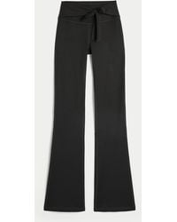 Hollister - Gilly Hicks Active Recharge Tie-waist Boot Leggings - Lyst