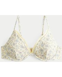 Hollister - Stitched Trim Underwire Bikini Top - Lyst