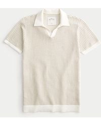 Hollister - Short-sleeve Sweater Polo - Lyst
