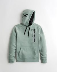 hollister checkerboard graphic hoodie