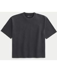 Hollister - Super Boxy Crew T-shirt - Lyst