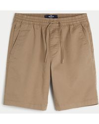Hollister - Pull-On Shorts aus Twill - Lyst
