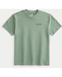 Hollister - Relaxed Logo Cooling Tee - Lyst