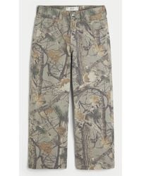 Hollister - Camo Super Baggy Jeans - Lyst