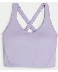 Hollister - Gilly Hicks Active Recharge Strappy Plunge Tank - Lyst