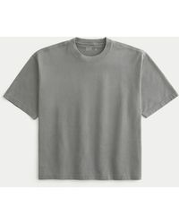 Hollister - Super Boxy Crew T-shirt - Lyst