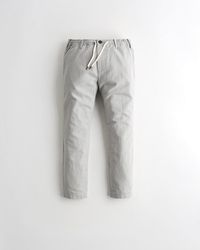 hollister crop slim pants mens