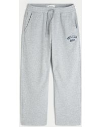 Hollister - Baggy Terry Logo Graphic Sweatpants - Lyst