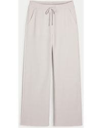 Hollister - Gilly Hicks Waffle Wide-leg Pants - Lyst