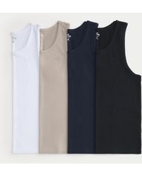 Hollister - Jersey Icon Tank 4-pack - Lyst