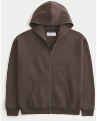 Hollister - Hollister Feel Good Boxy Zip-up Hoodie - Lyst