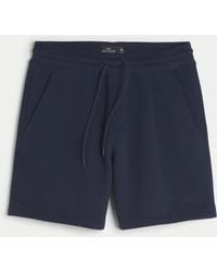 Hollister - Fleece-Shorts mit Logo, 18 cm - Lyst