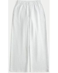 Hollister - Heart Pocket Wide-leg Sweatpants - Lyst
