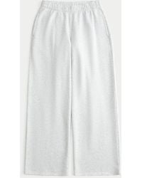 Hollister - Heart Pocket Wide-leg Sweatpants - Lyst