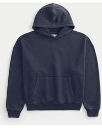 Hollister - Baggy Cinch Hoodie - Lyst