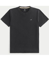 Hollister - Cotton Icon Crew T-shirt - Lyst