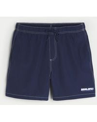 Hollister - Mid-thigh Volley Swim Trunks - Lyst