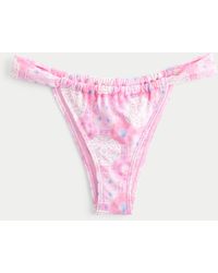 Hollister - Wide Strap Cheekiest Bikini Bottom - Lyst
