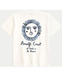 Hollister - Relaxed Amalfi Coast Graphic Tee - Lyst