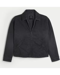 Hollister - Workwear-Jacke aus Twill - Lyst
