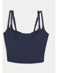 Hollister - Gilly Hicks Active Recharge Layered Corset Top - Lyst
